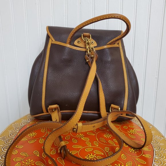 Dooney And Bourke Vintage Leather Backpack main image 4